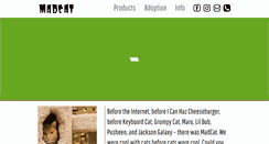Desktop Screenshot of madcatpets.com